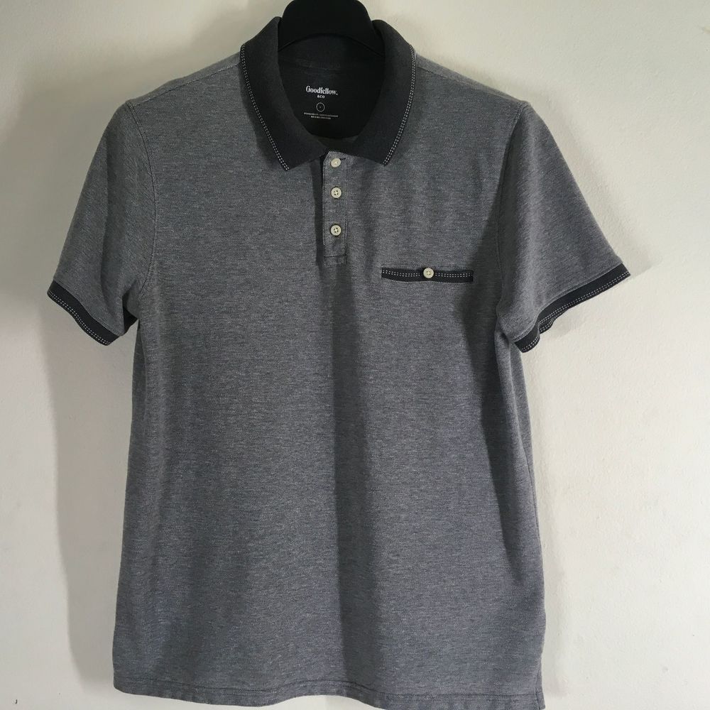 Goodfellow & Co Gray Men's Pullover Button…